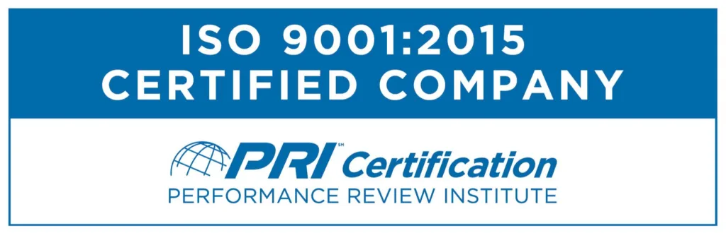 ISO 9001:2015 Certified Company