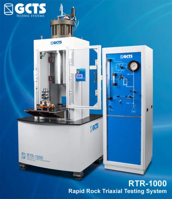 RTR-1000 Rapid Rock Triaxial Testing System
