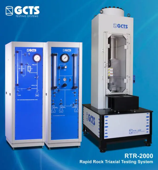 RTR-2000 Rapid Rock Triaxial Testing System
