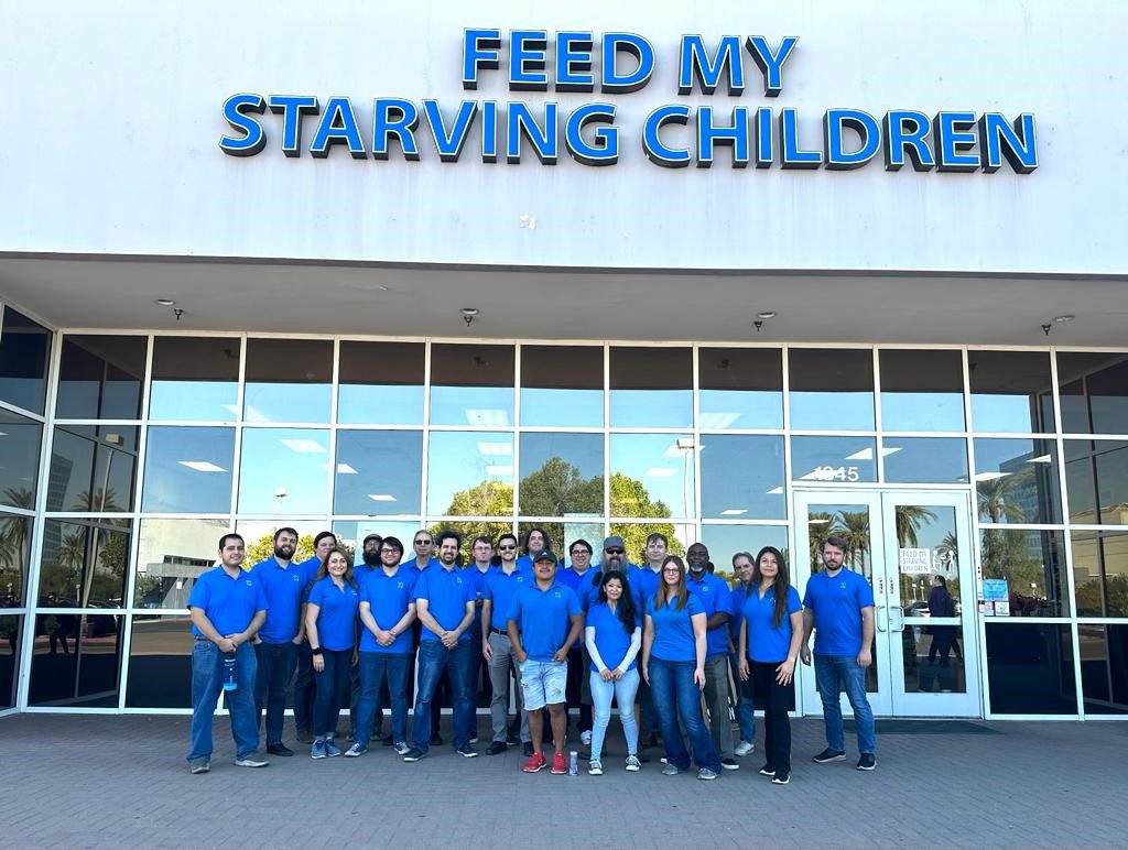 GCTS Employees at Feed My Starving Children